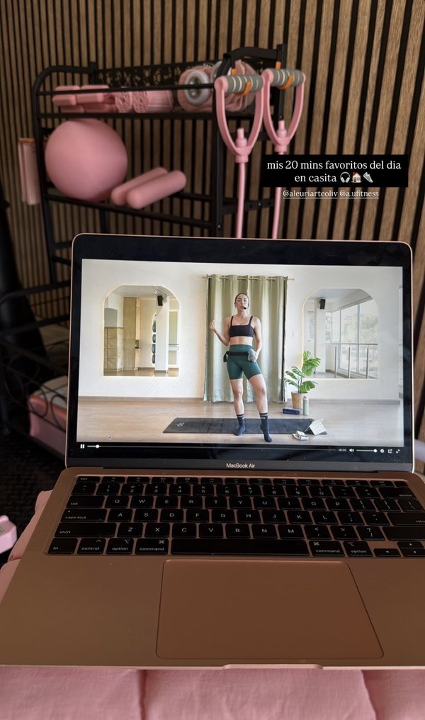 Testimonio entrenando en casa